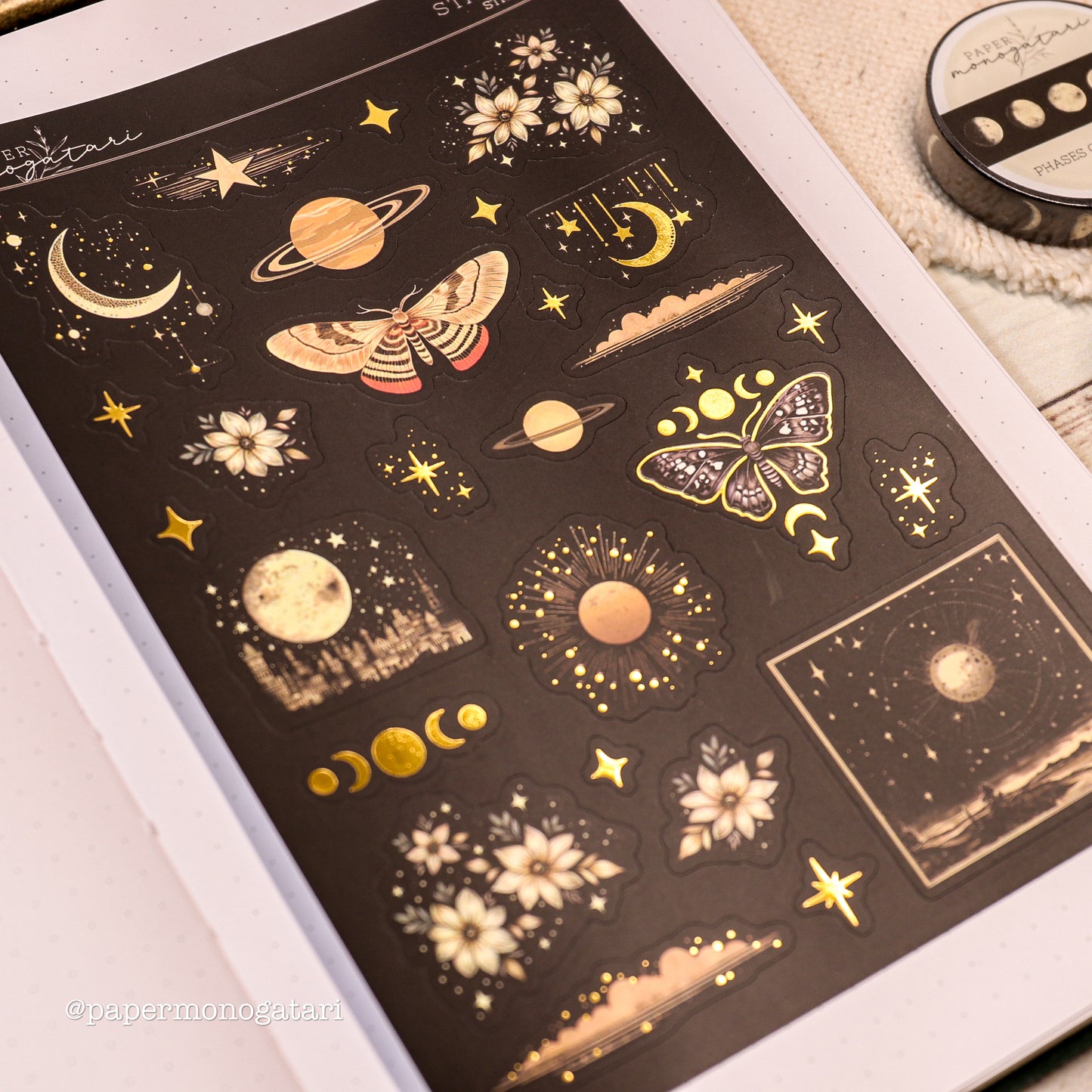Foiled Celestial Stickers - Starborn #1
