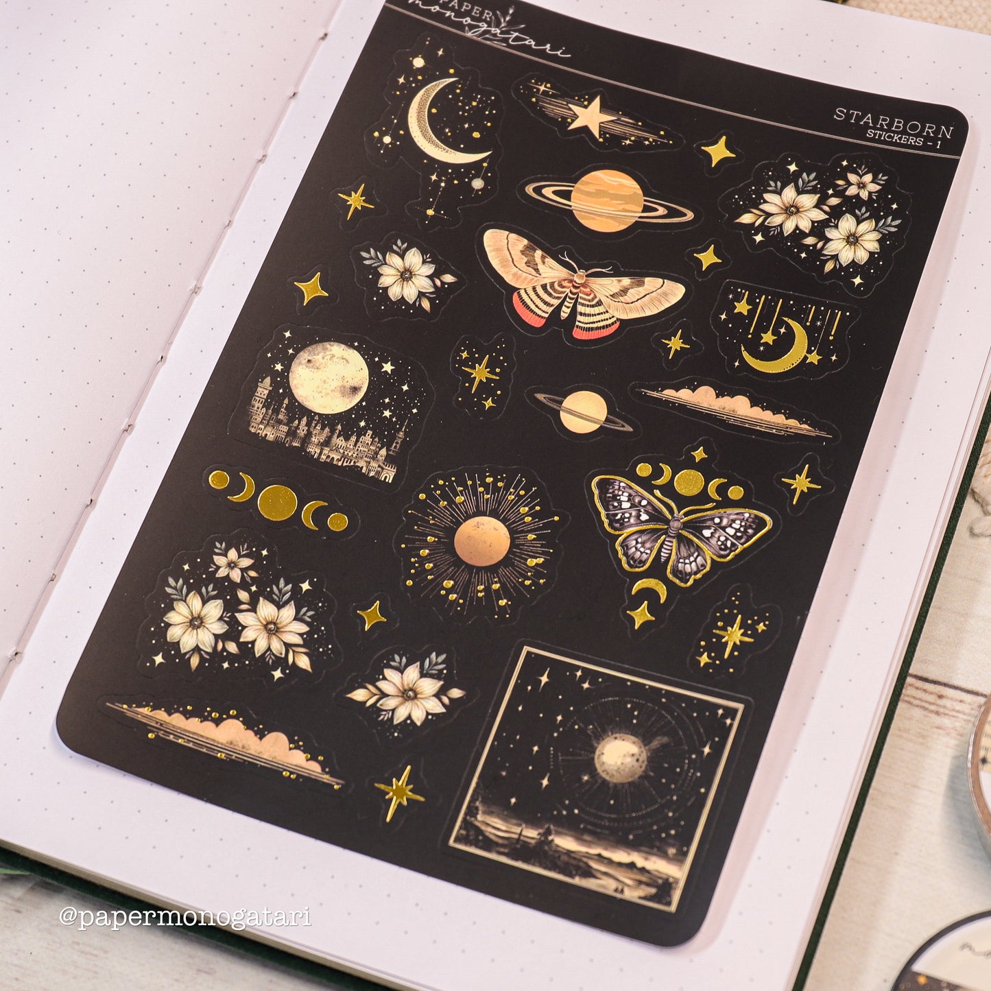 Foiled Celestial Stickers - Starborn #1