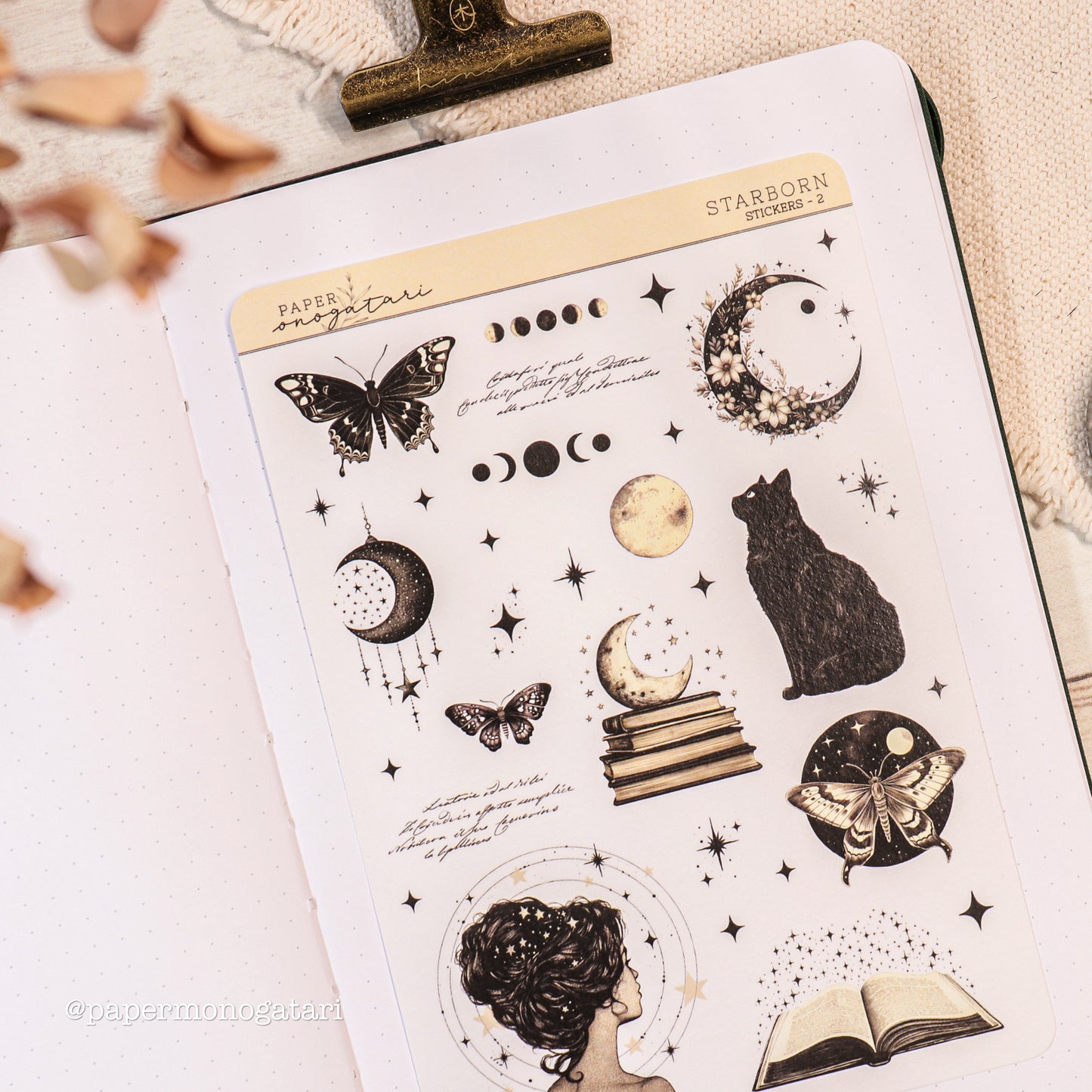Celestial Washi Stickers - Starborn #2
