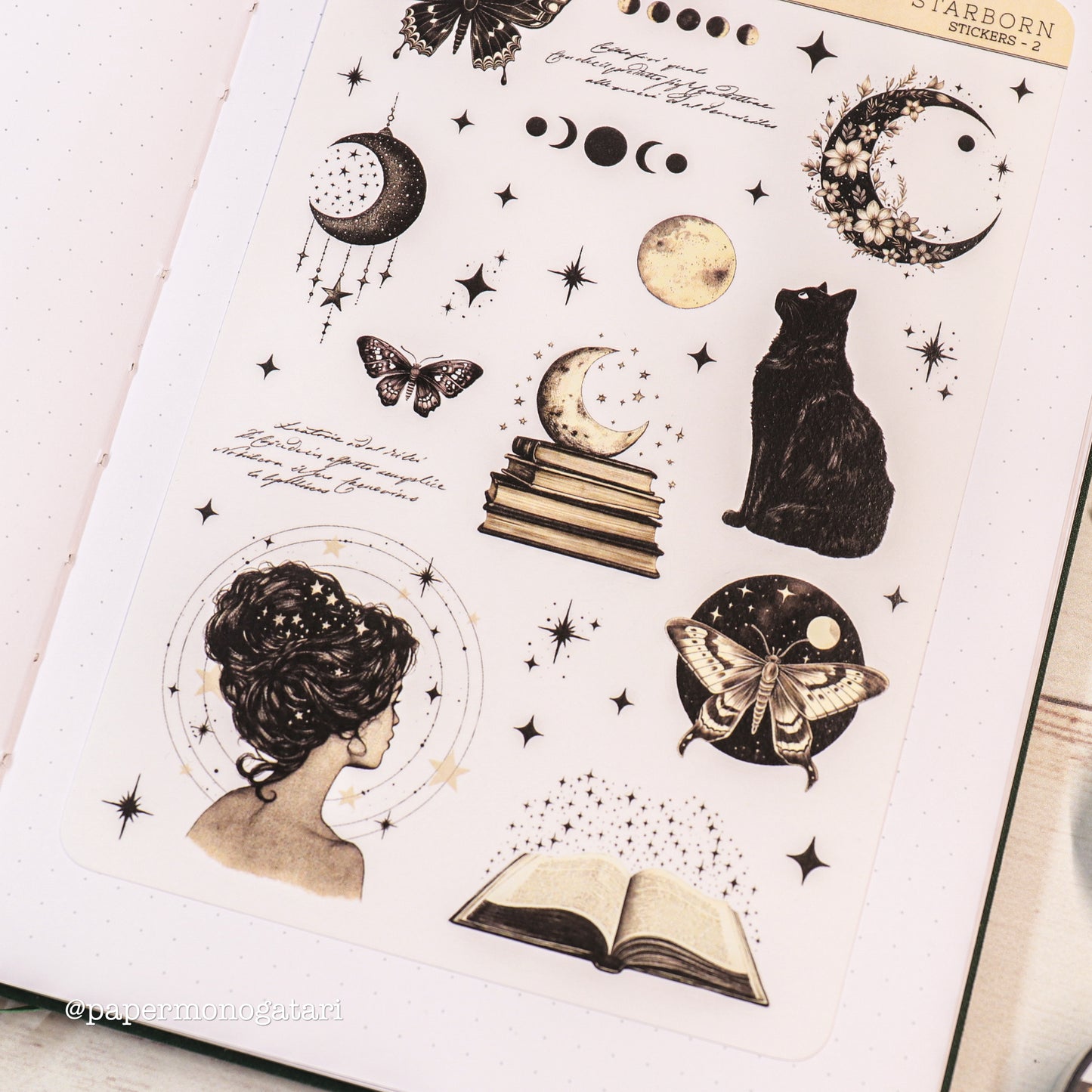 Celestial Washi Stickers - Starborn #2