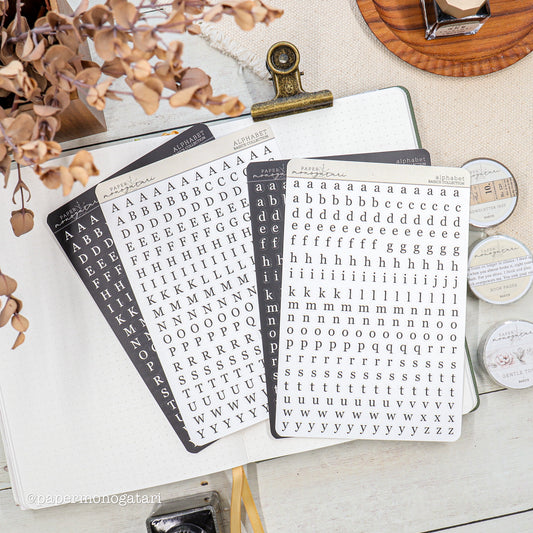 Alphabet Stickers