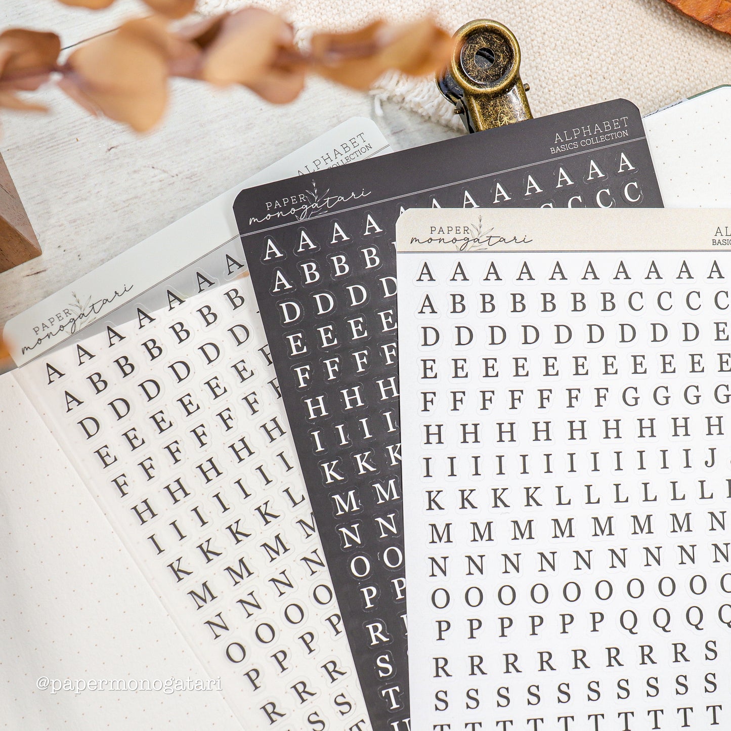 Alphabet Stickers
