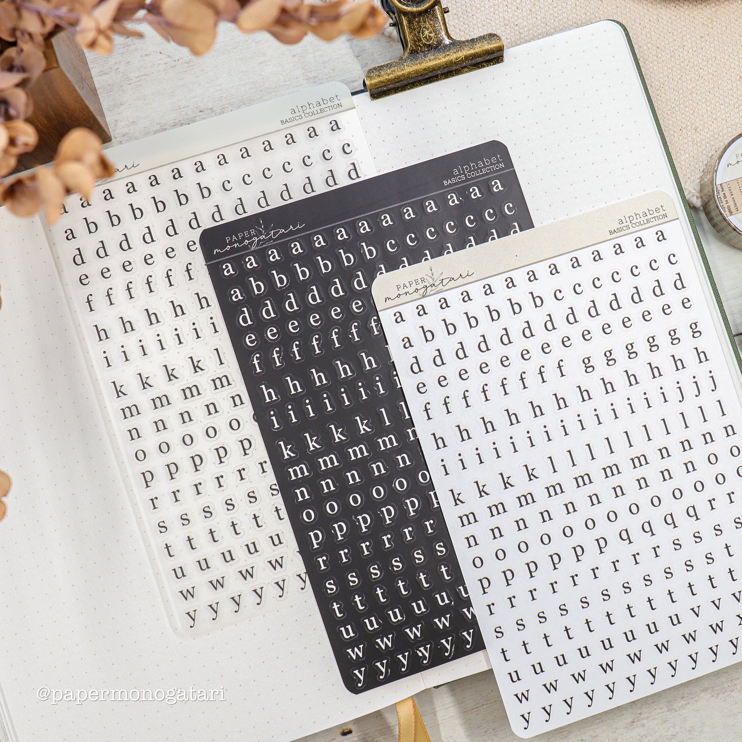 Alphabet Stickers