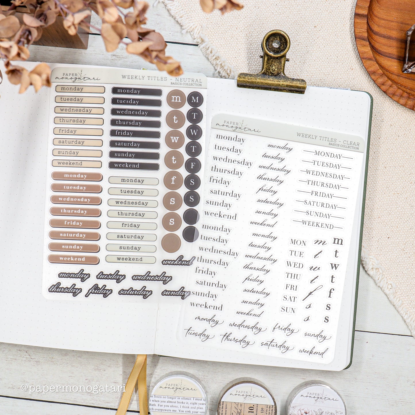 Journaling Stickers Bundle