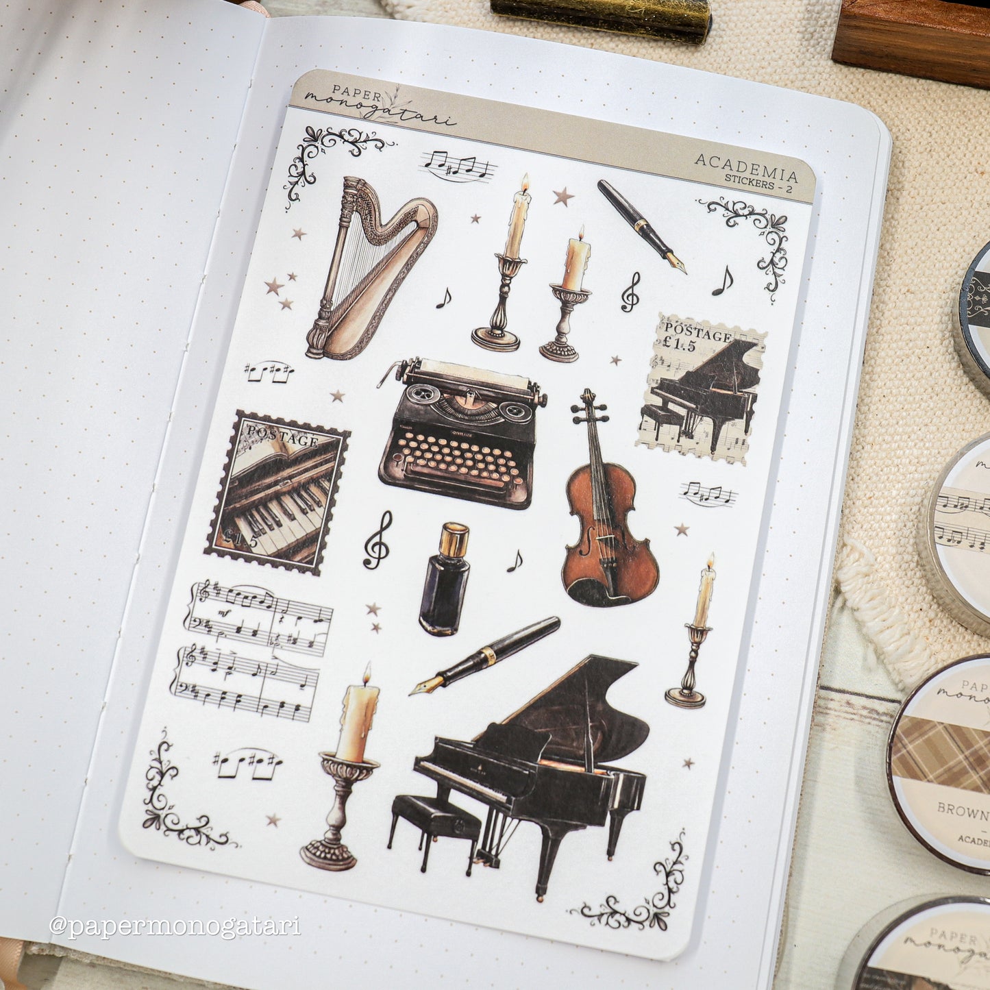 Academia 4 Sticker Bundle