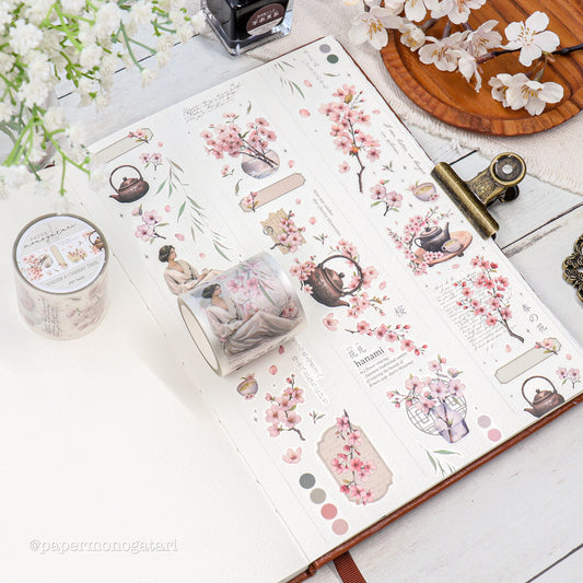 Under A Cherry Tree PET Tape (pre-cut)