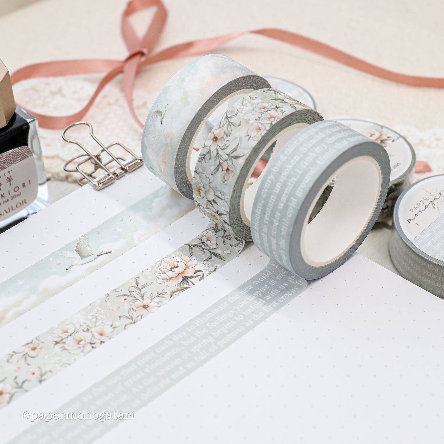 Swan Lake Washi Tape Set