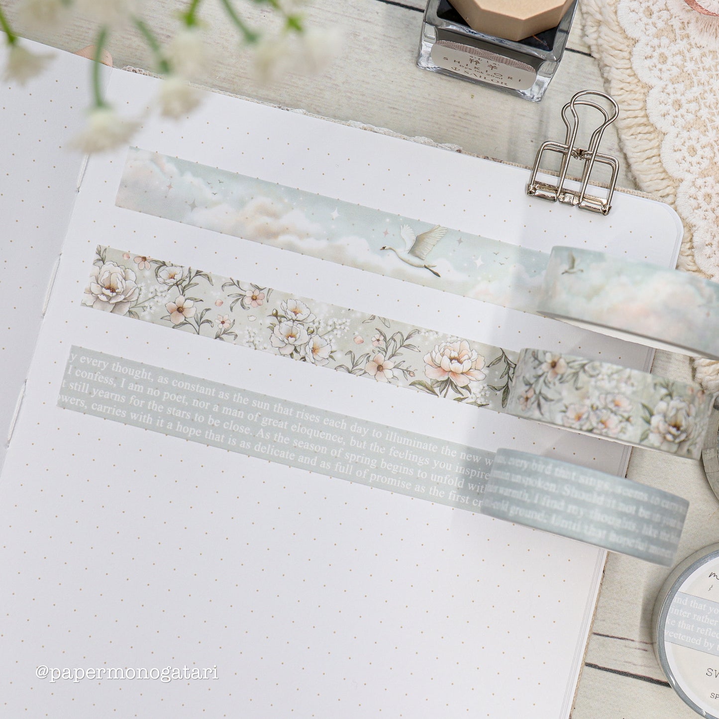 Swan Lake Washi Tape Set