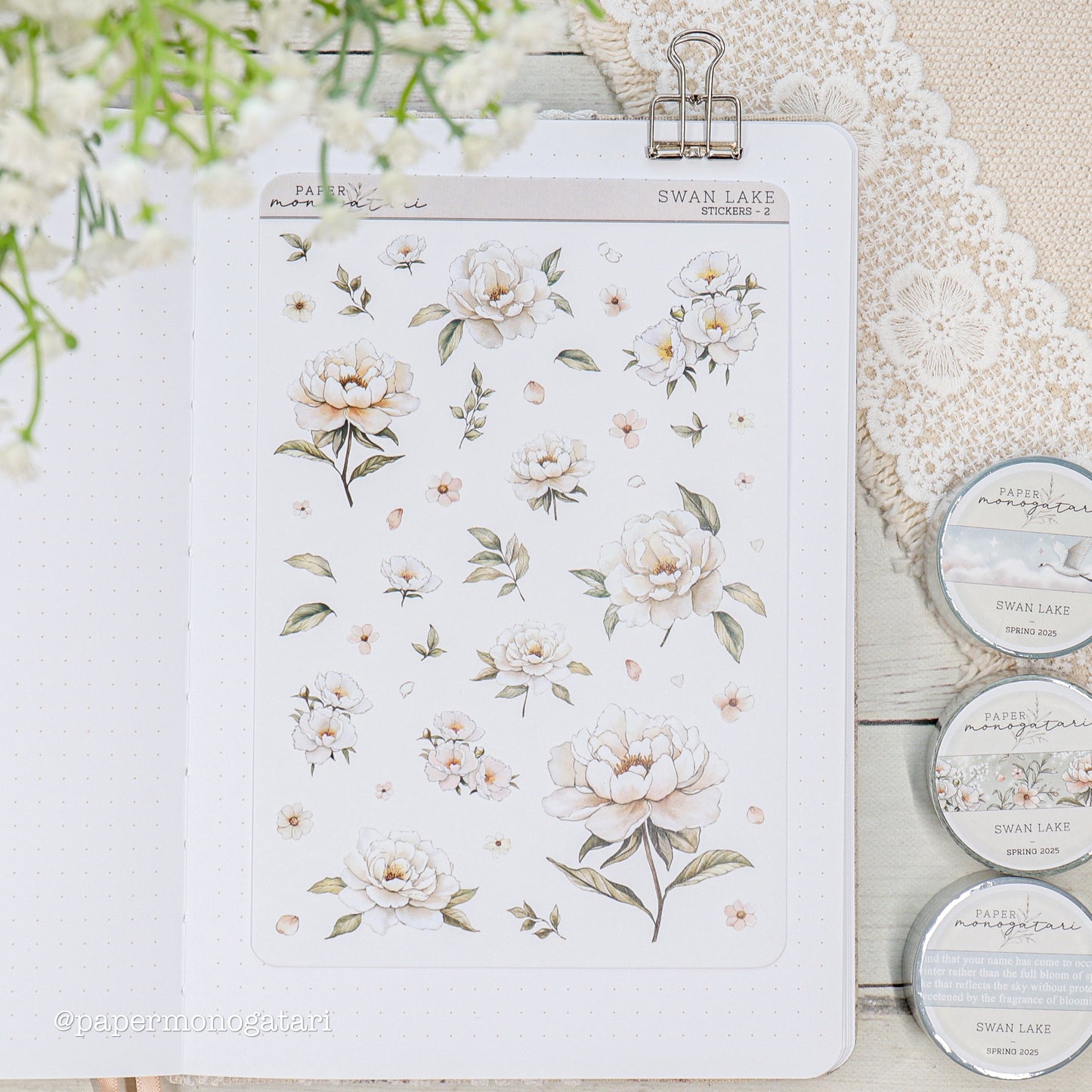 Swan Lake Sticker Sheet #2