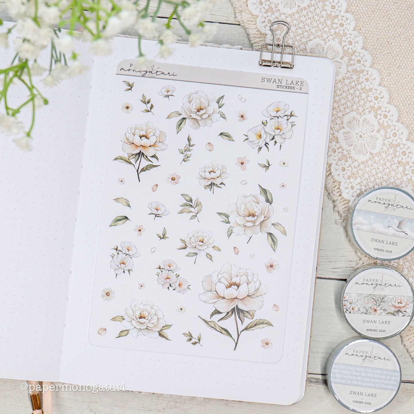 Swan Lake Sticker Sheet #2