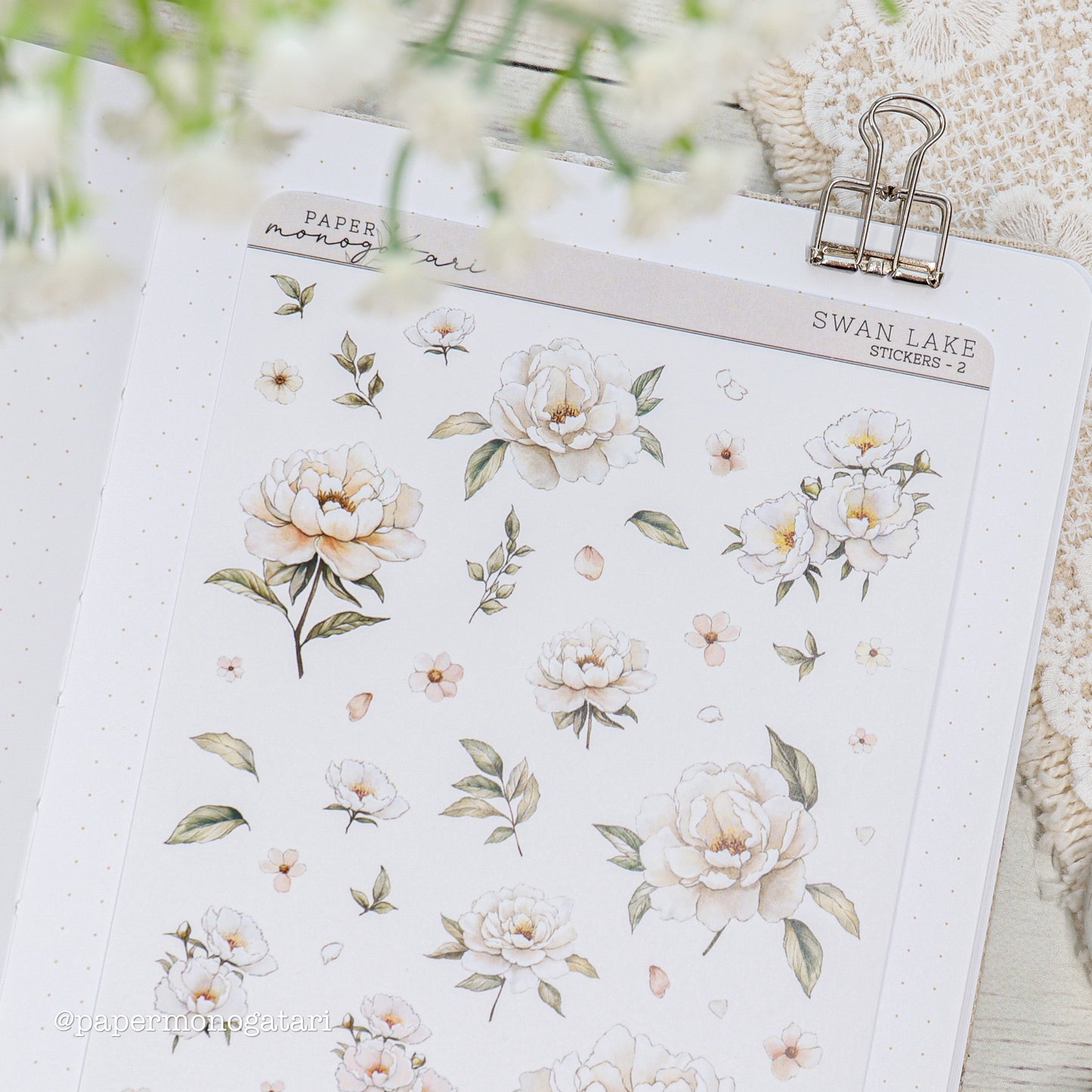 Swan Lake Sticker Sheet #2