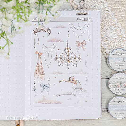 Swan Lake Sticker Sheet #3