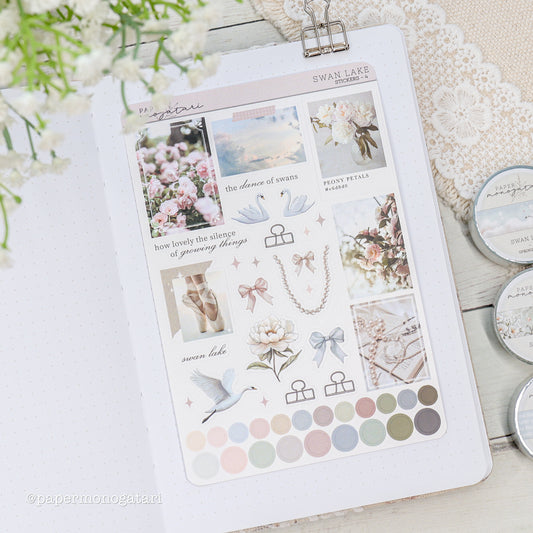 Swan Lake Sticker Sheet #4