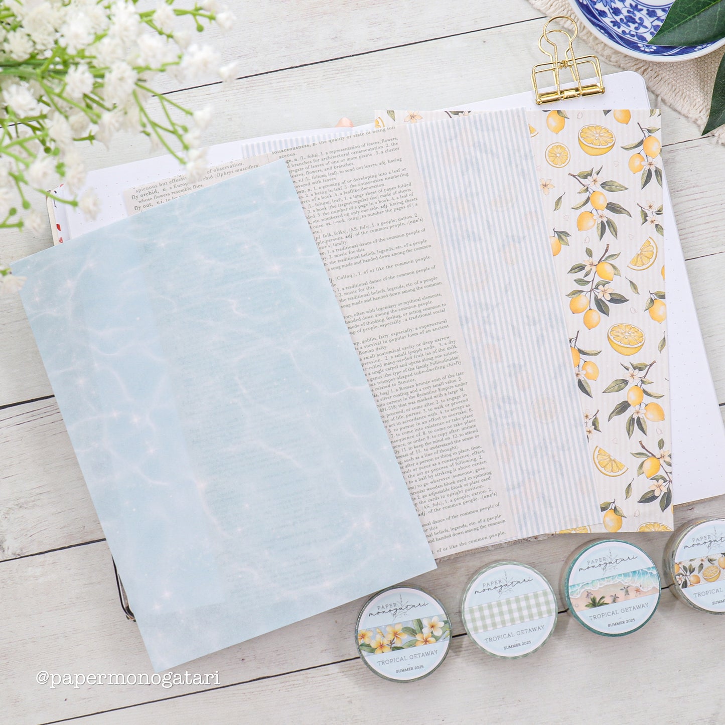Tropical Getaway Collection Box