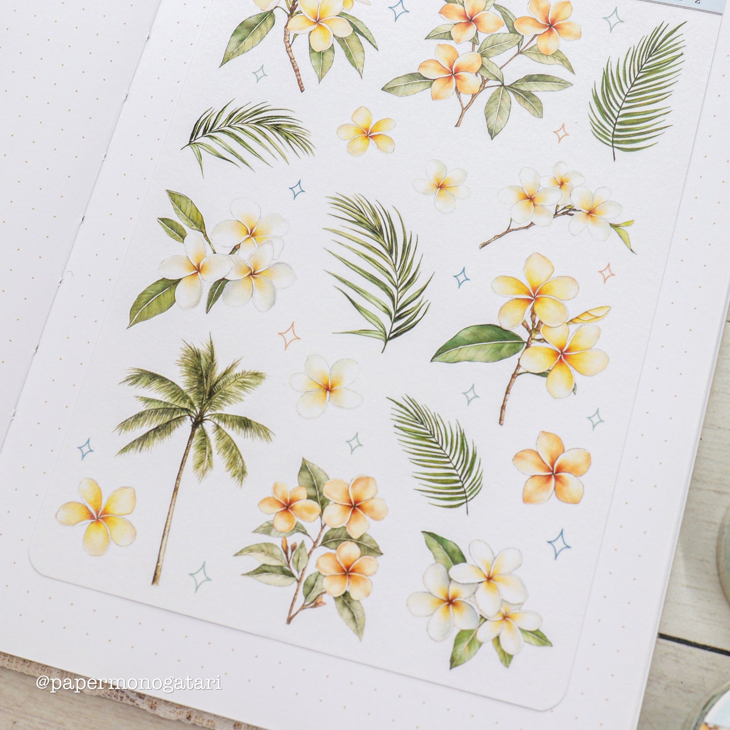 Tropical Getaway Sticker Sheet #2