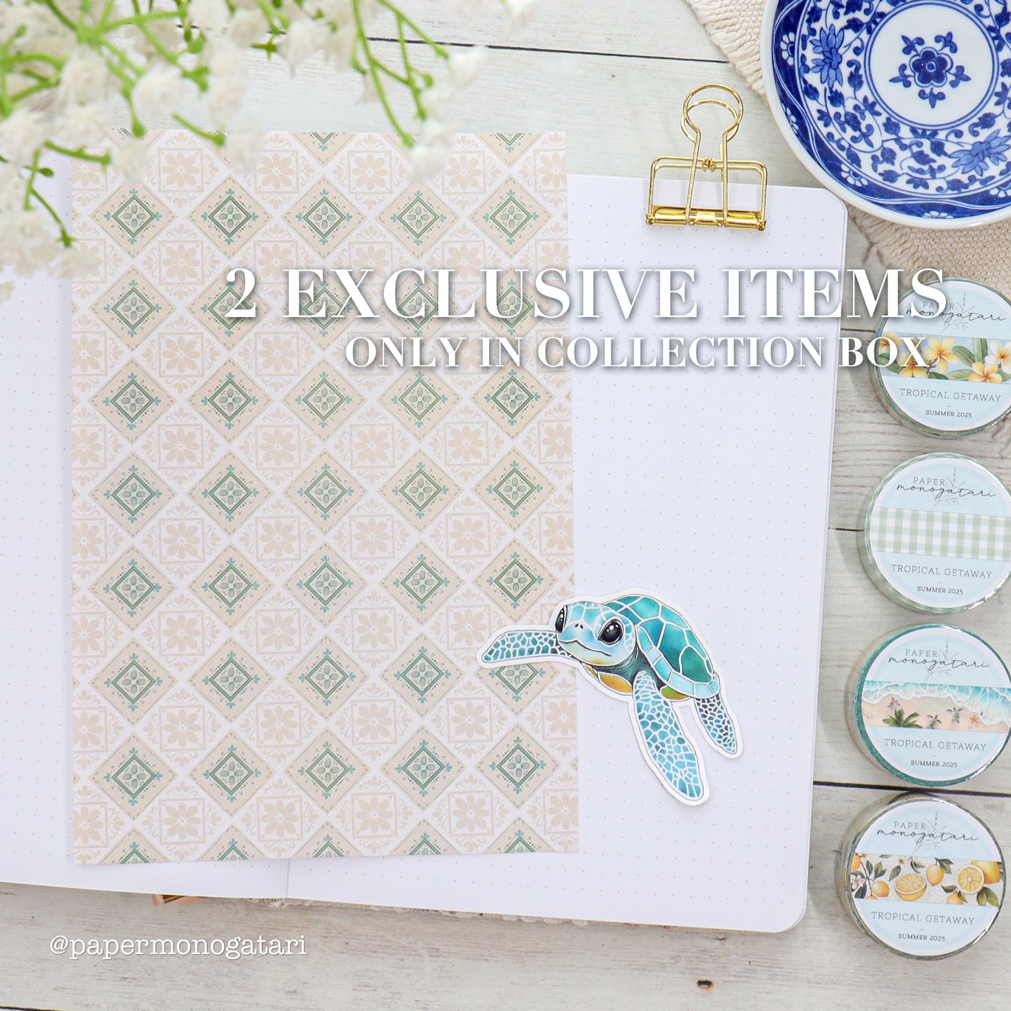 Tropical Getaway Collection Box