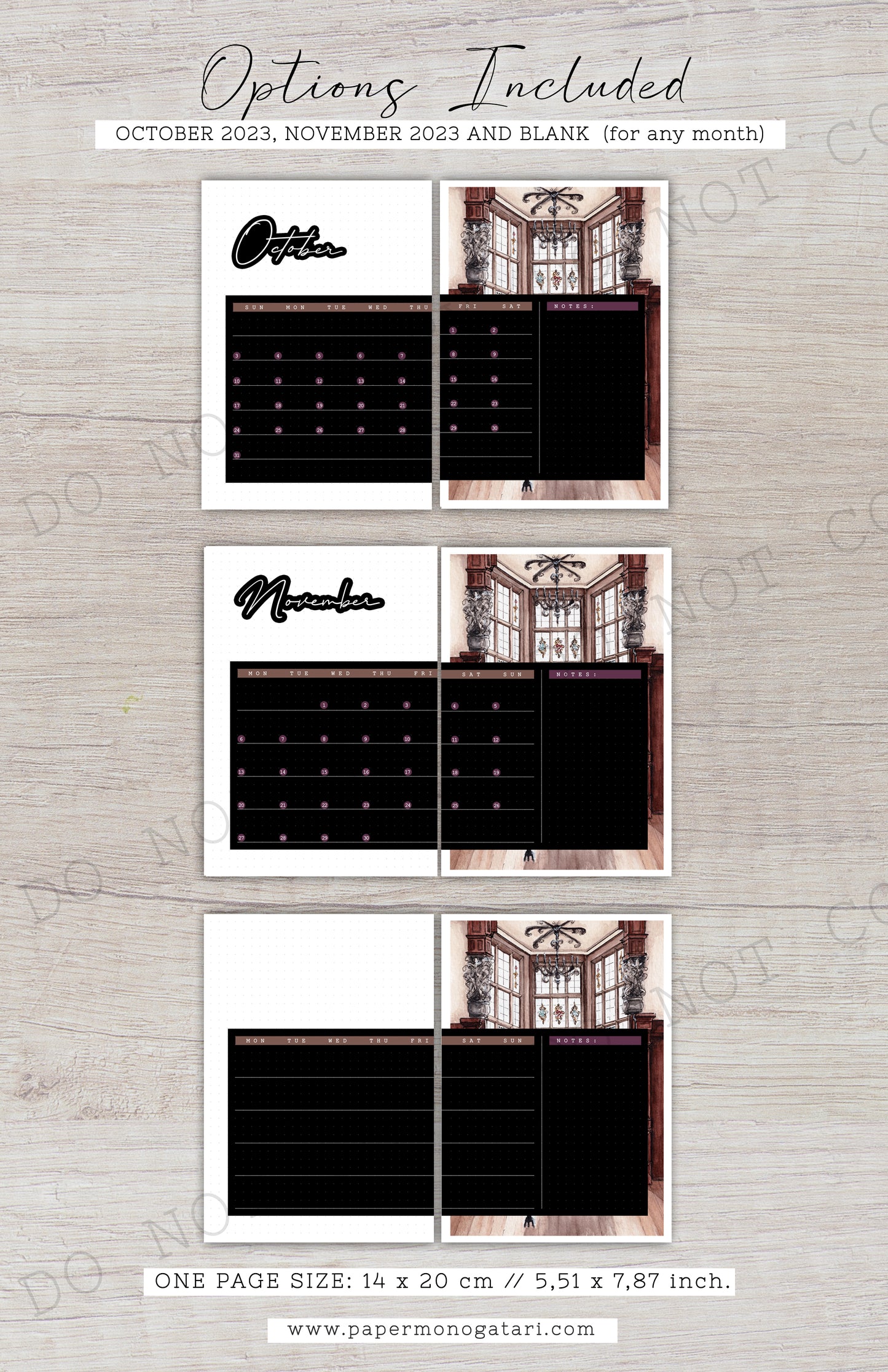 Visiting Downton Abbey | Digital Bullet Journal Theme