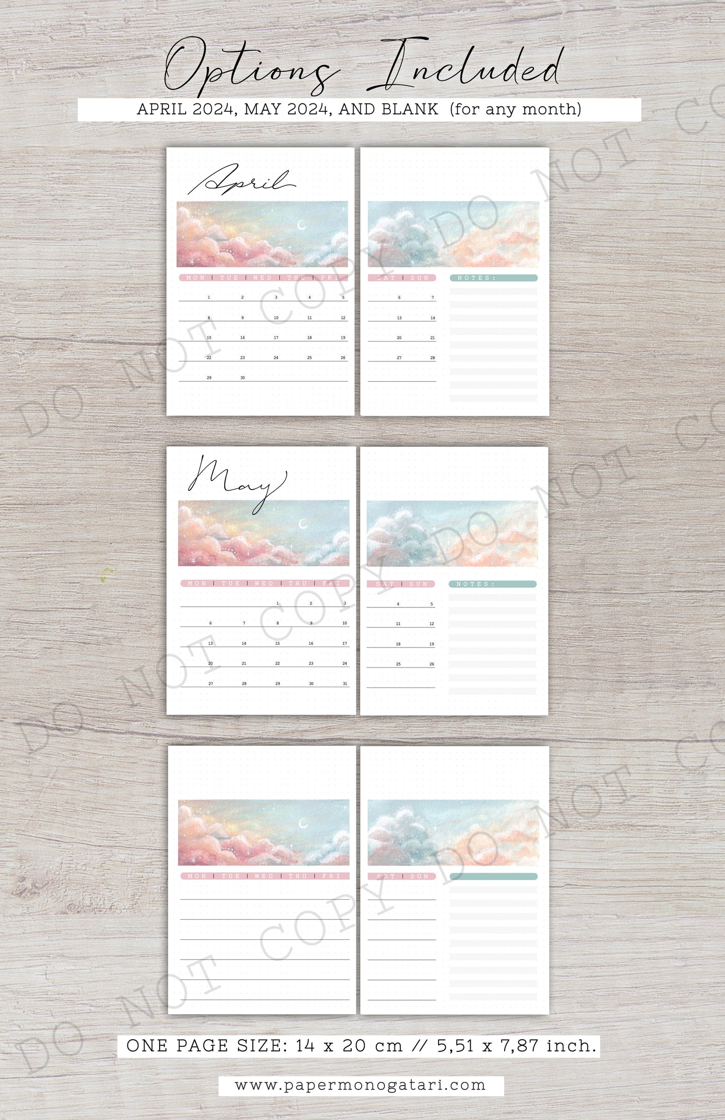 Dreamy Spring (2024) | Digital Bullet Journal Theme
