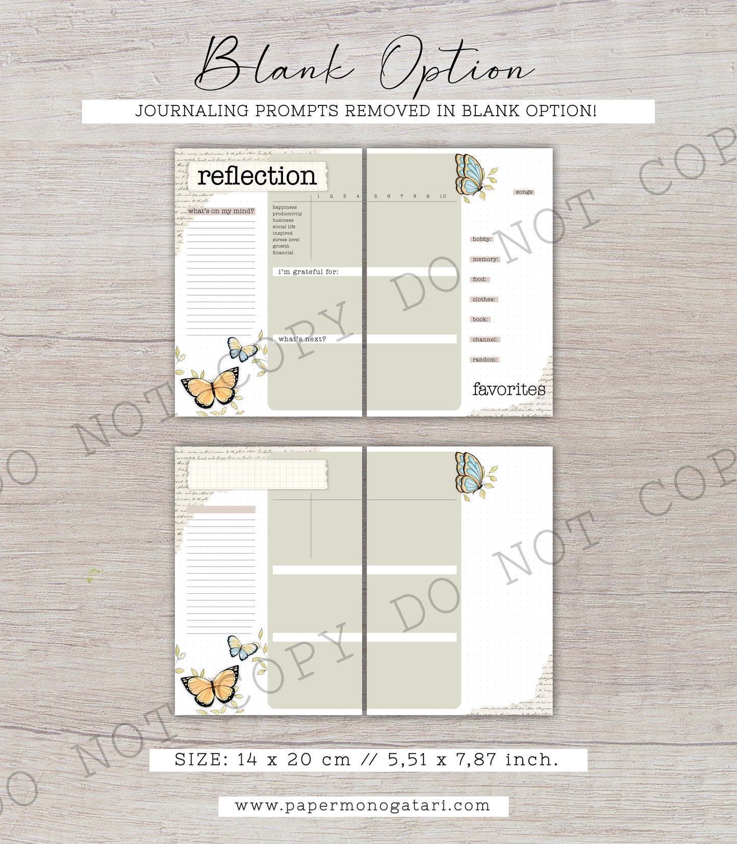 Fields Of Gold | Digital Bullet Journal Theme (Undated: Mar, Apr + Blank)