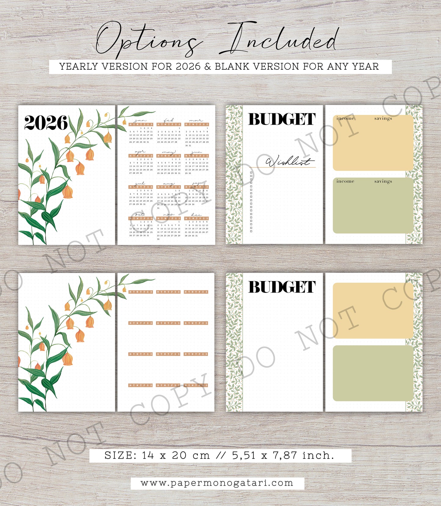 Fresh 2026 Yearly Setup | Digital Bullet Journal Theme