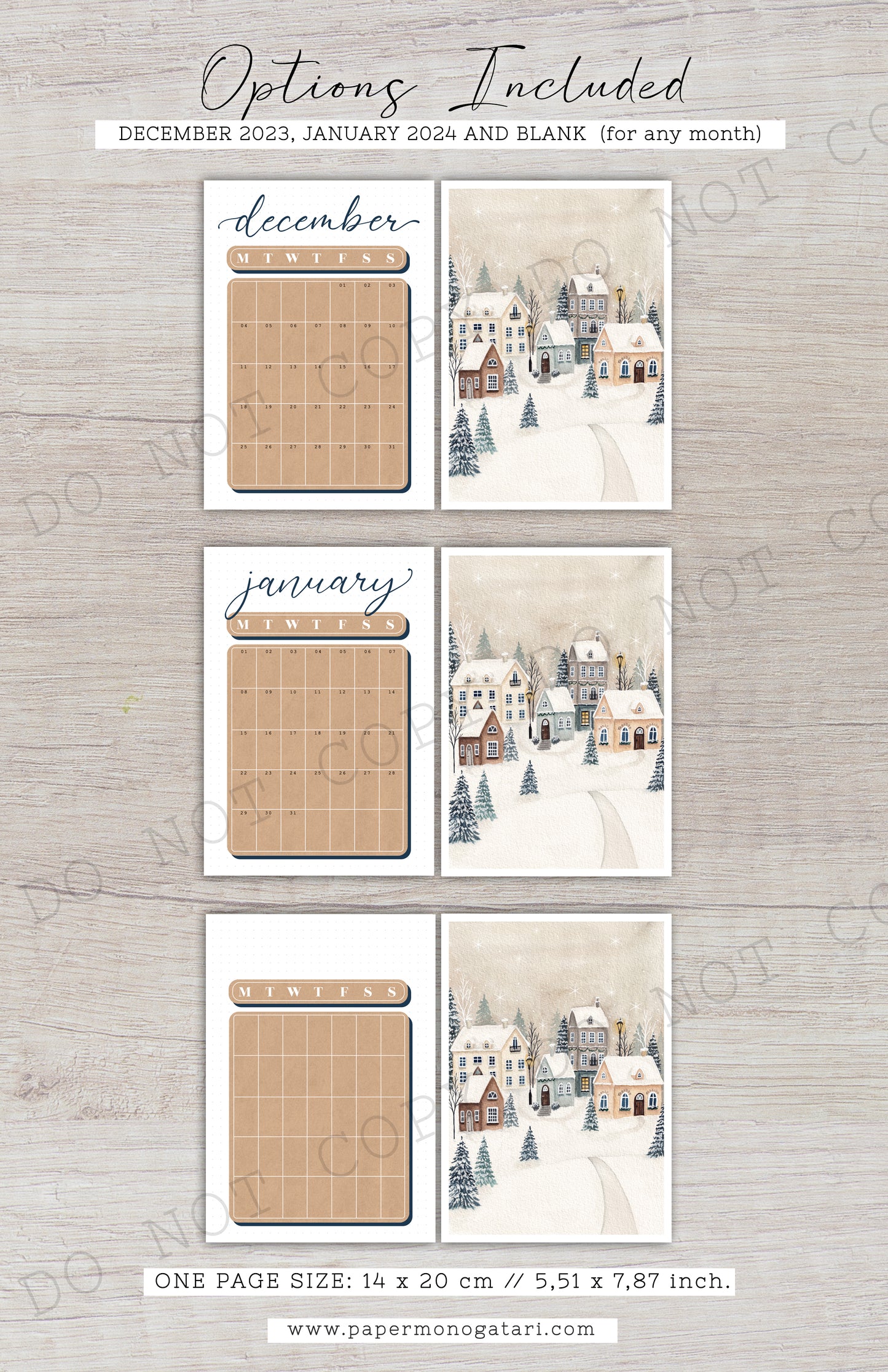 Let It Snow | Digital Bullet Journal Theme