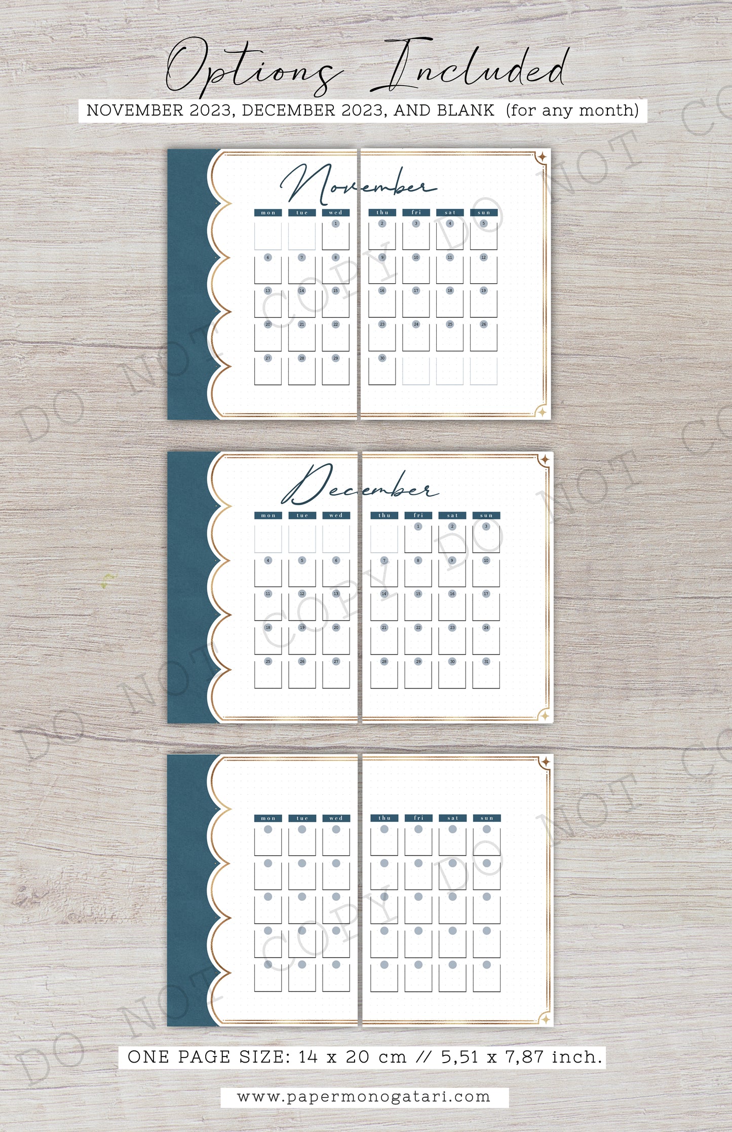 Glimmering Frost | Digital Bullet Journal Theme