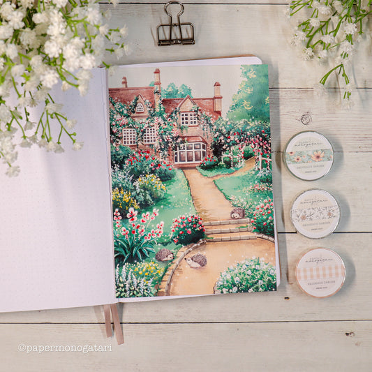 'Hedgehog Garden'- Art Print