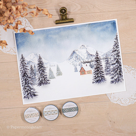 'Wintry Woods'- Art Print