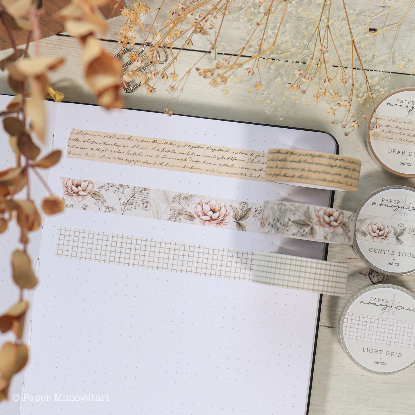 Neutrals No. 1 Washi Tape Set