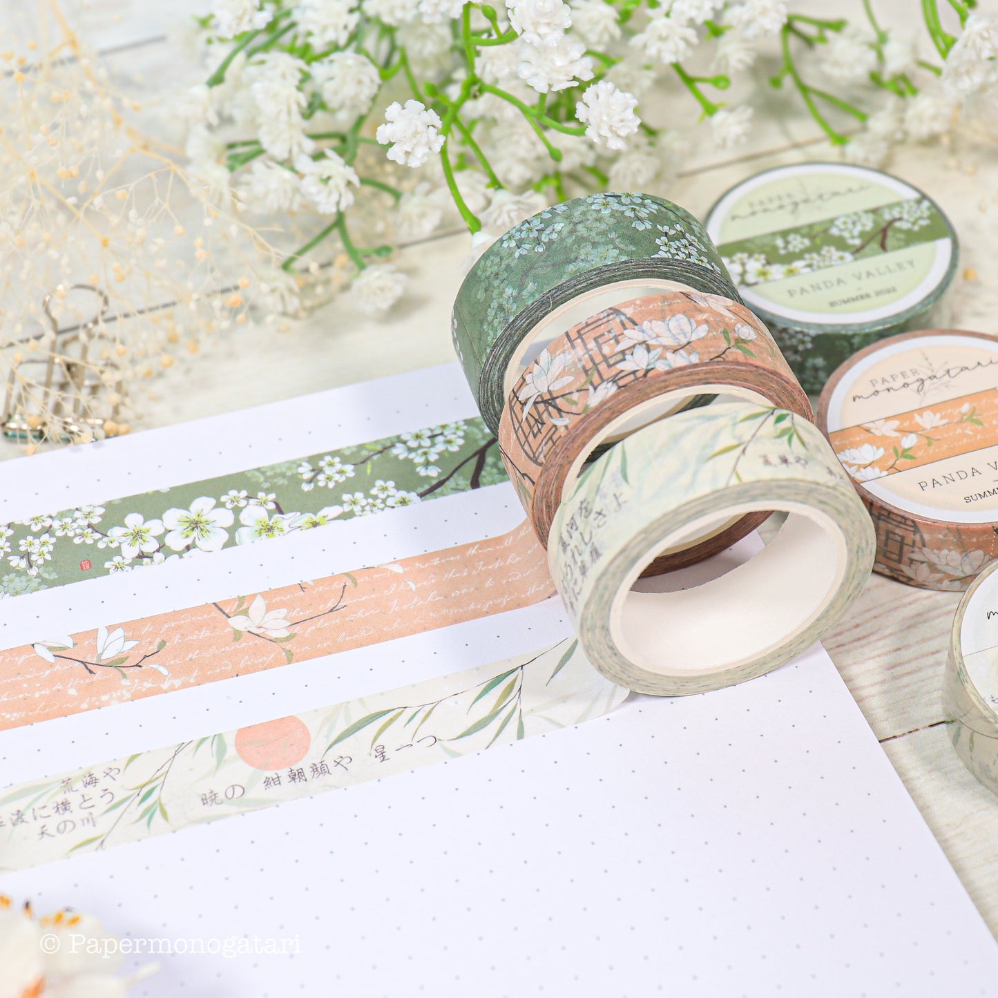 Panda Valley Washi Tape Set