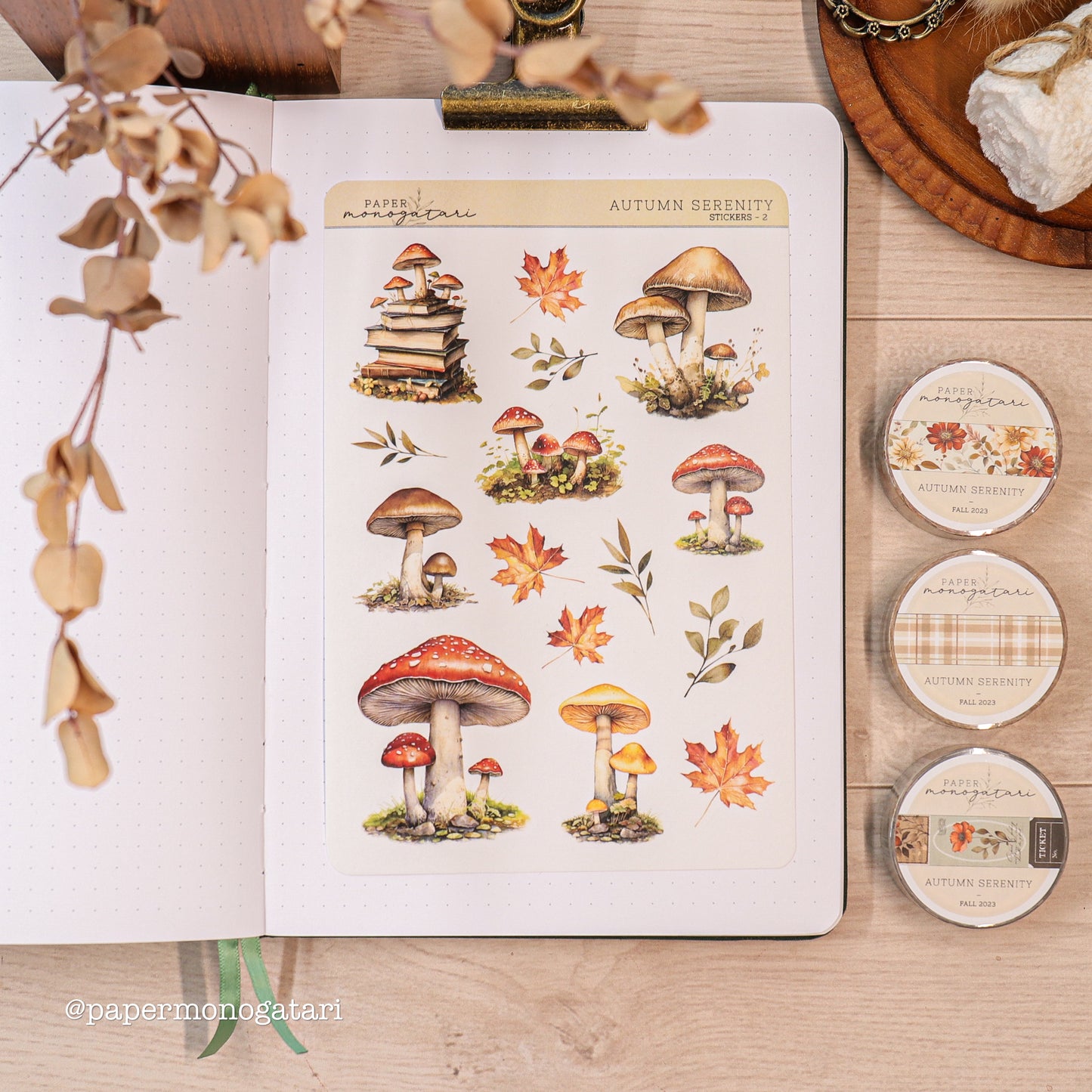 Autumn Serenity Sticker Sheet #2