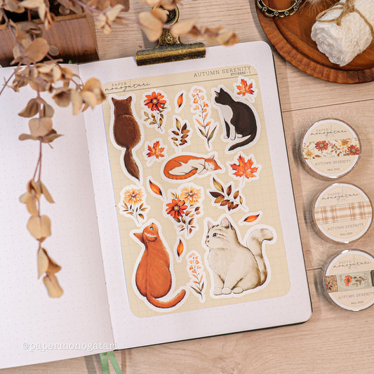 Autumn Serenity Sticker Sheet #1