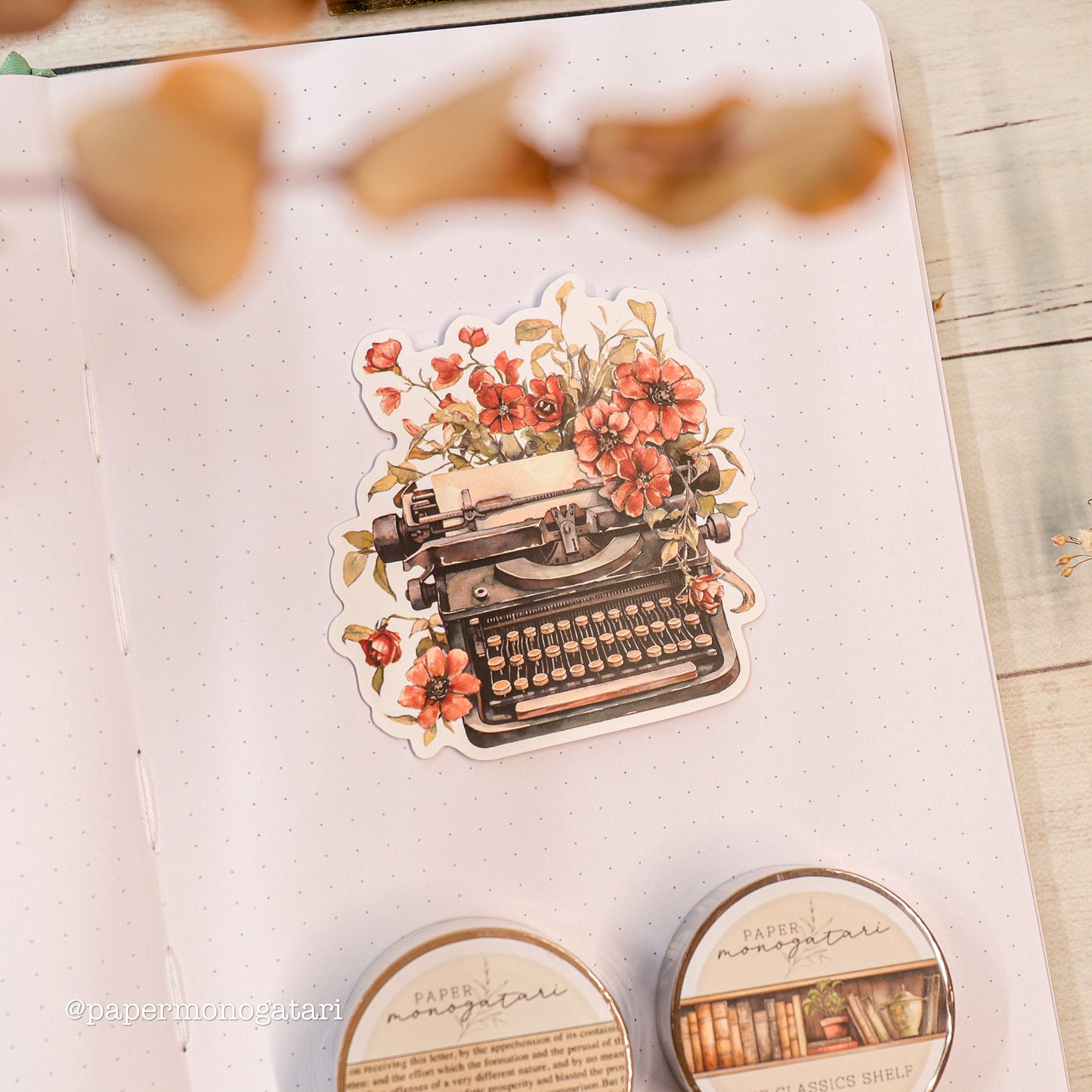 Typewriter Individual Sticker