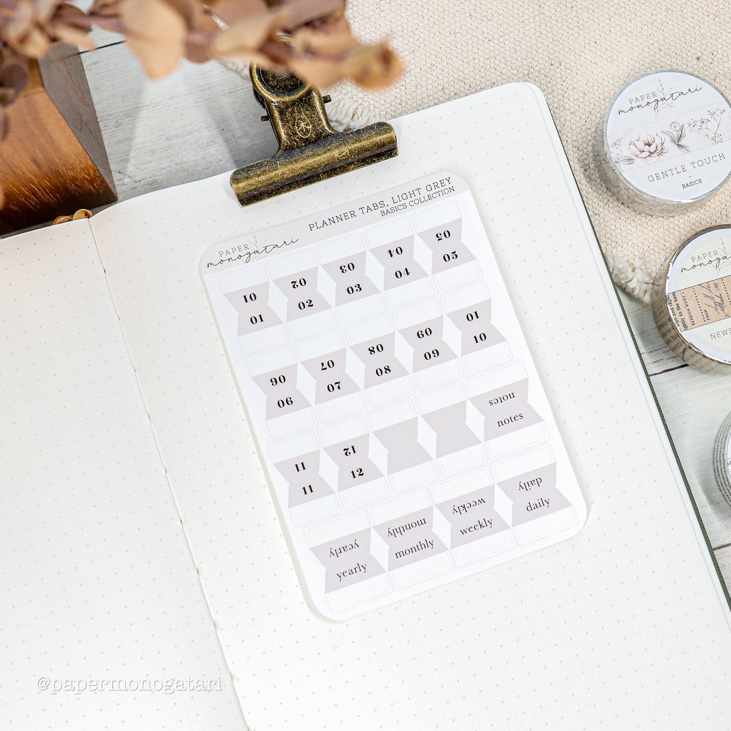 Planner Tab Stickers