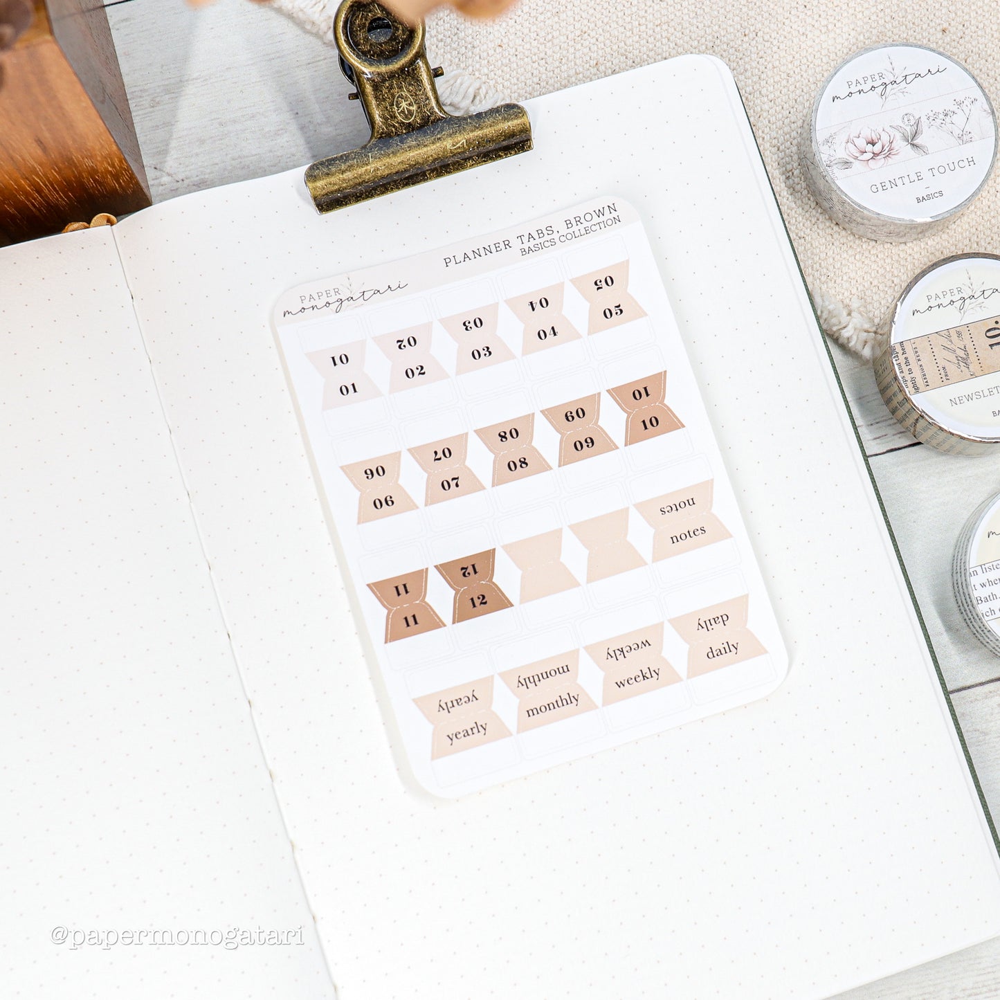 Planner Tab Stickers