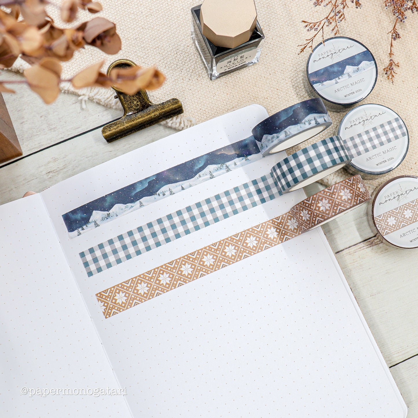 Arctic Magic Washi Tape Set