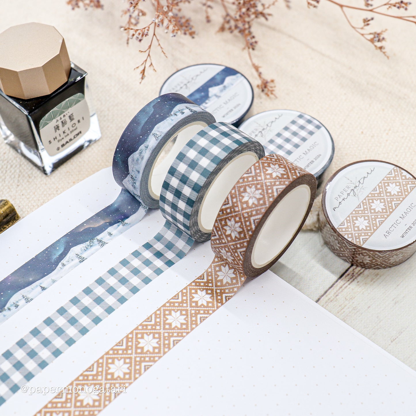 Arctic Magic Washi Tape Set