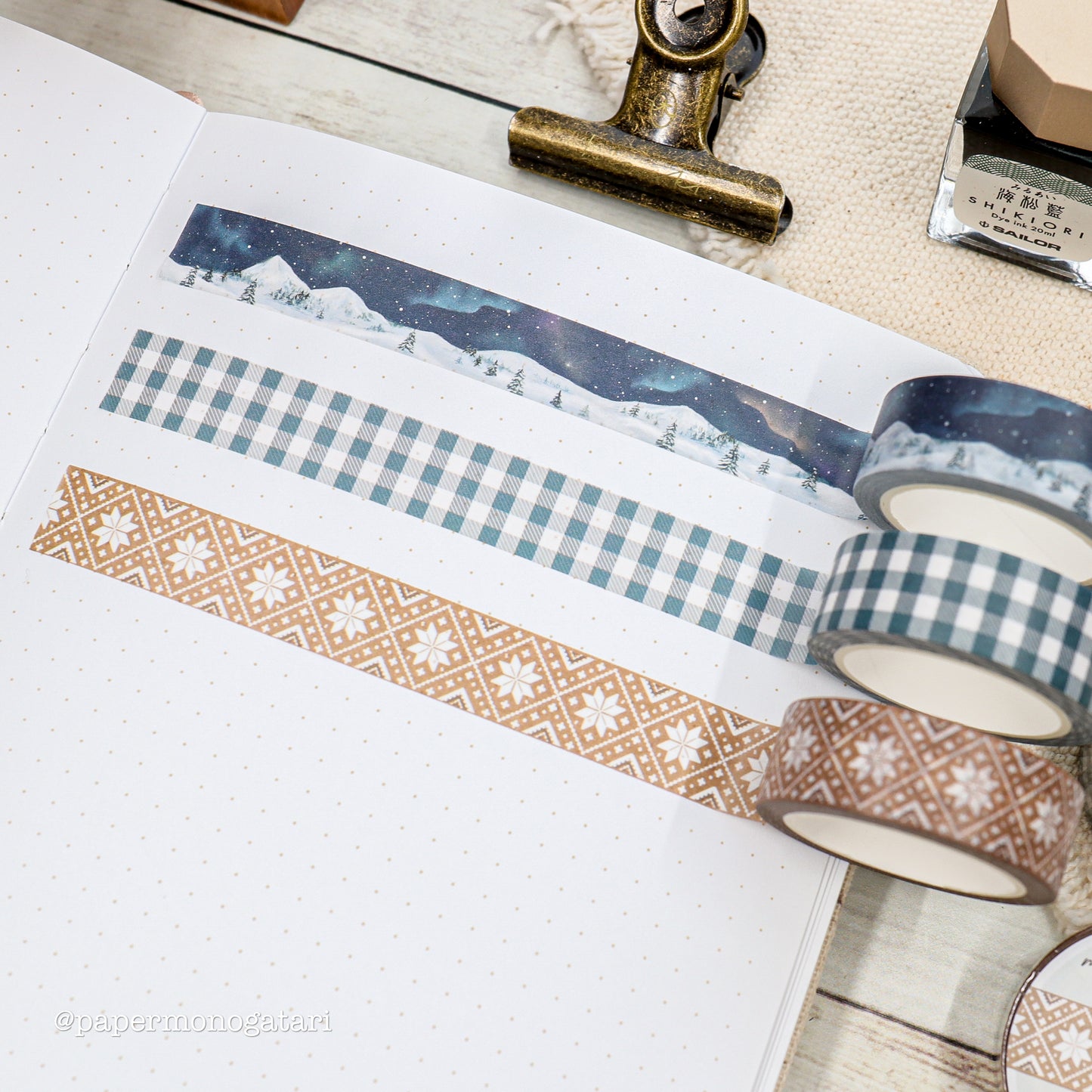 Arctic Magic Washi Tape Set