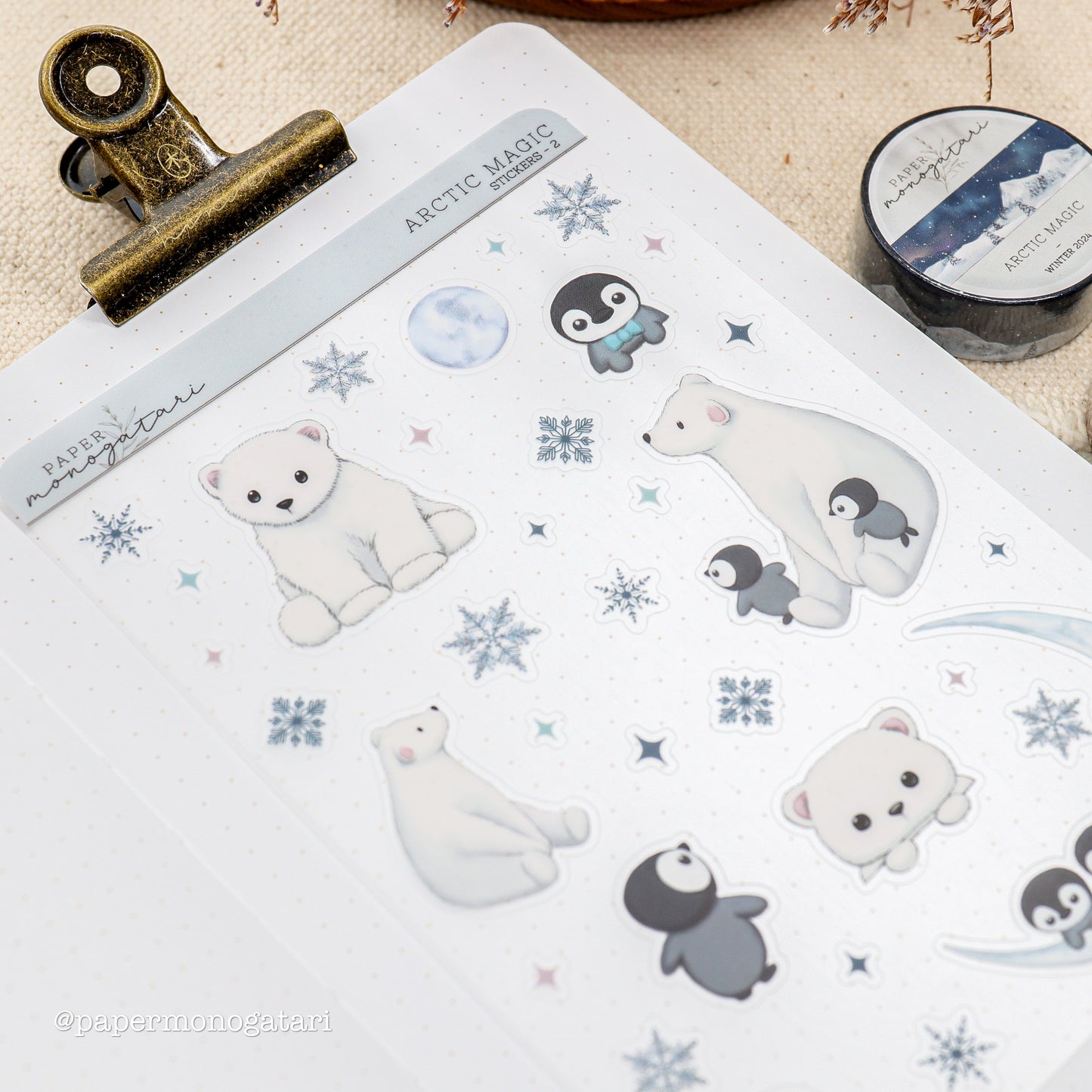 Arctic Magic Sticker Sheet #2