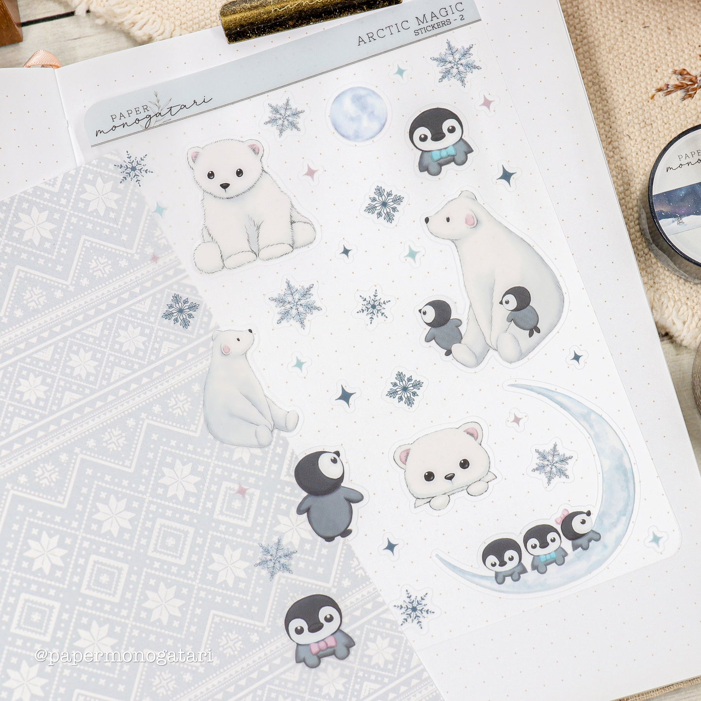 Arctic Magic Sticker Sheet #2