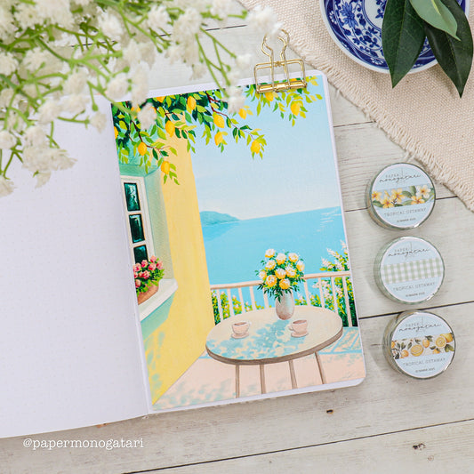 'Tropical Getaway'- Art Print