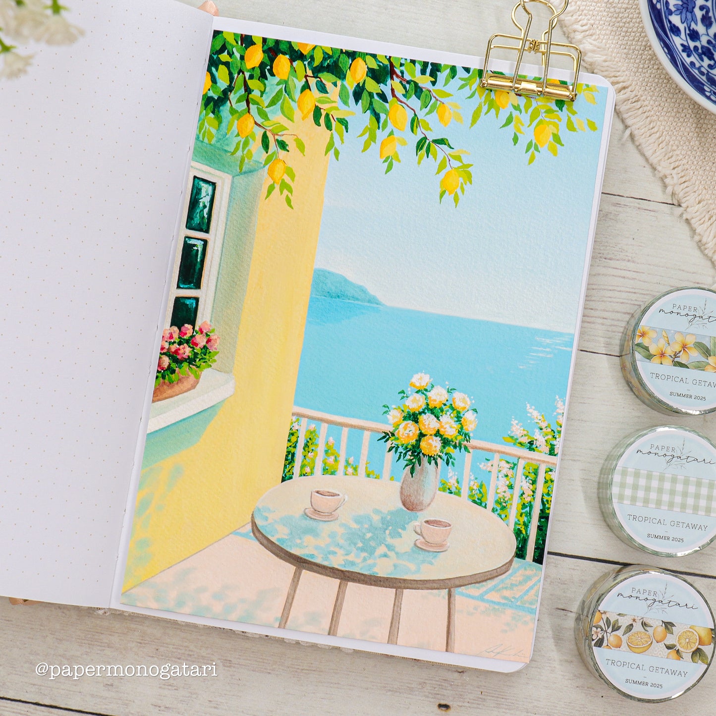 Tropical Getaway Collection Box