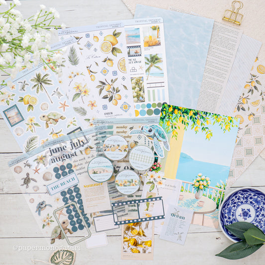 Tropical Getaway Collection Box