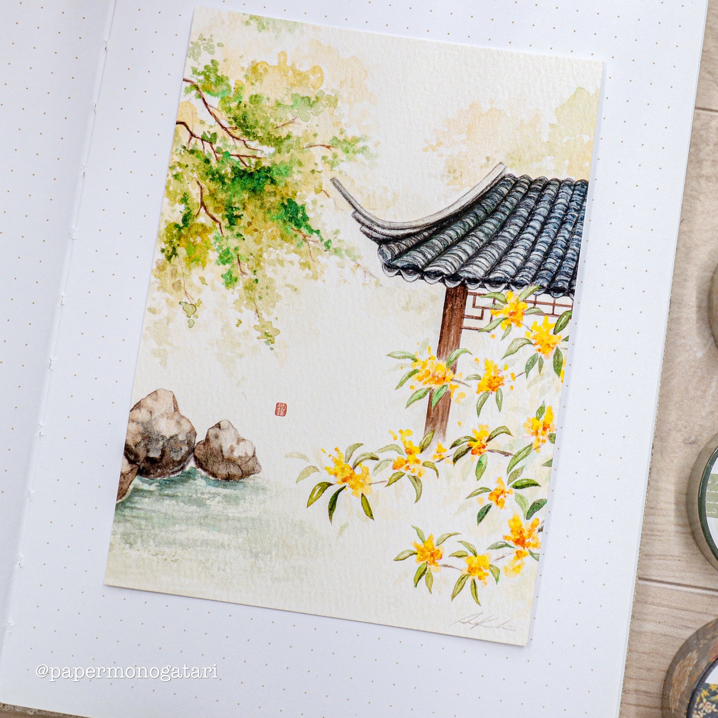 Dancing Leaves Collection Box