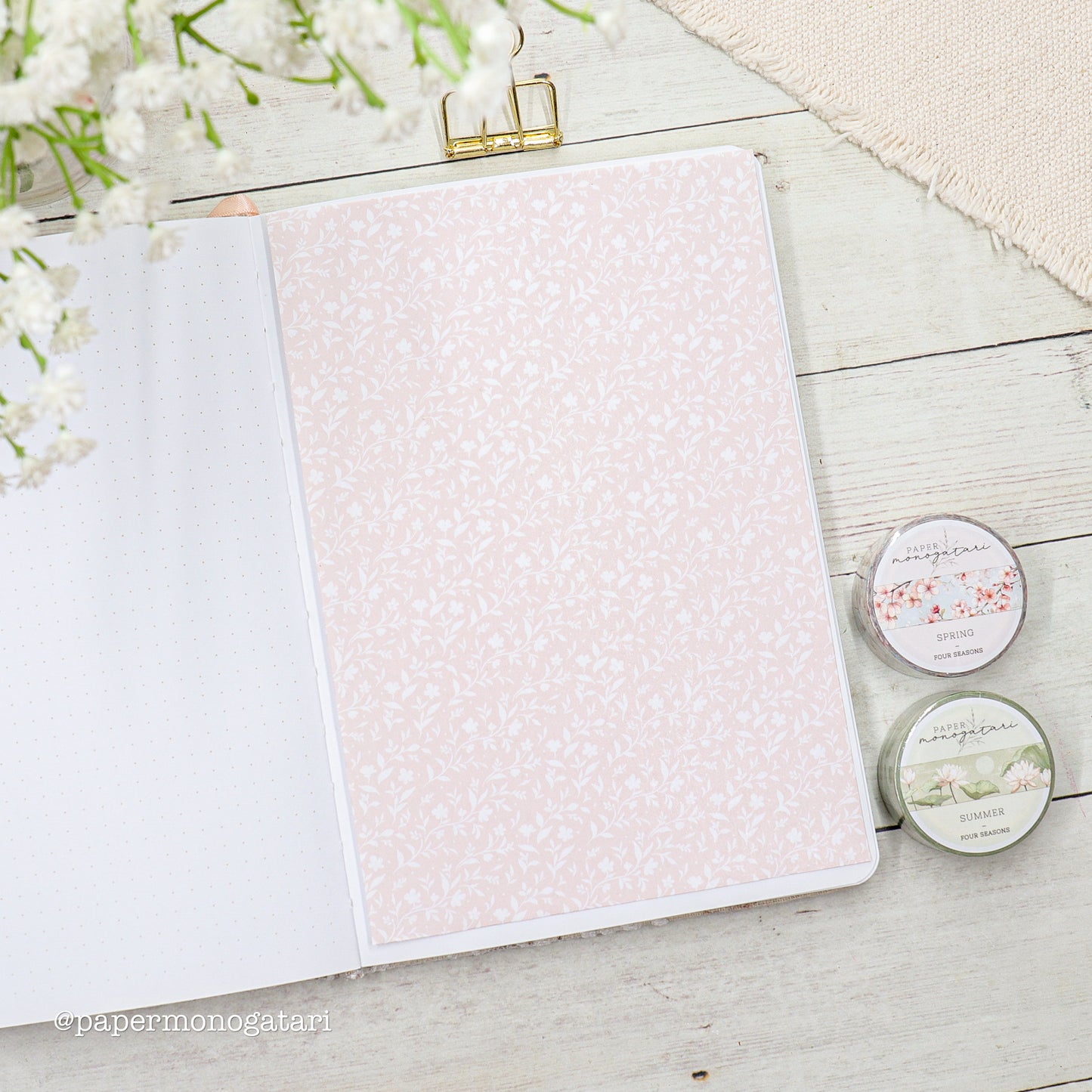 Four Seasons 8 Washi Paper Ephemera Set