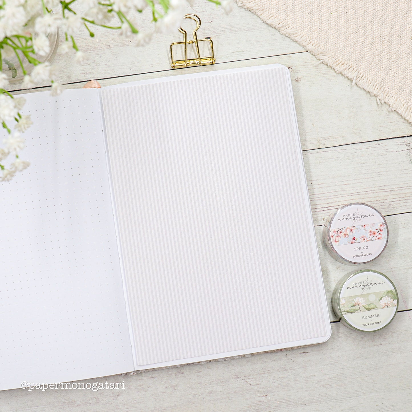 Four Seasons 8 Washi Paper Ephemera Set