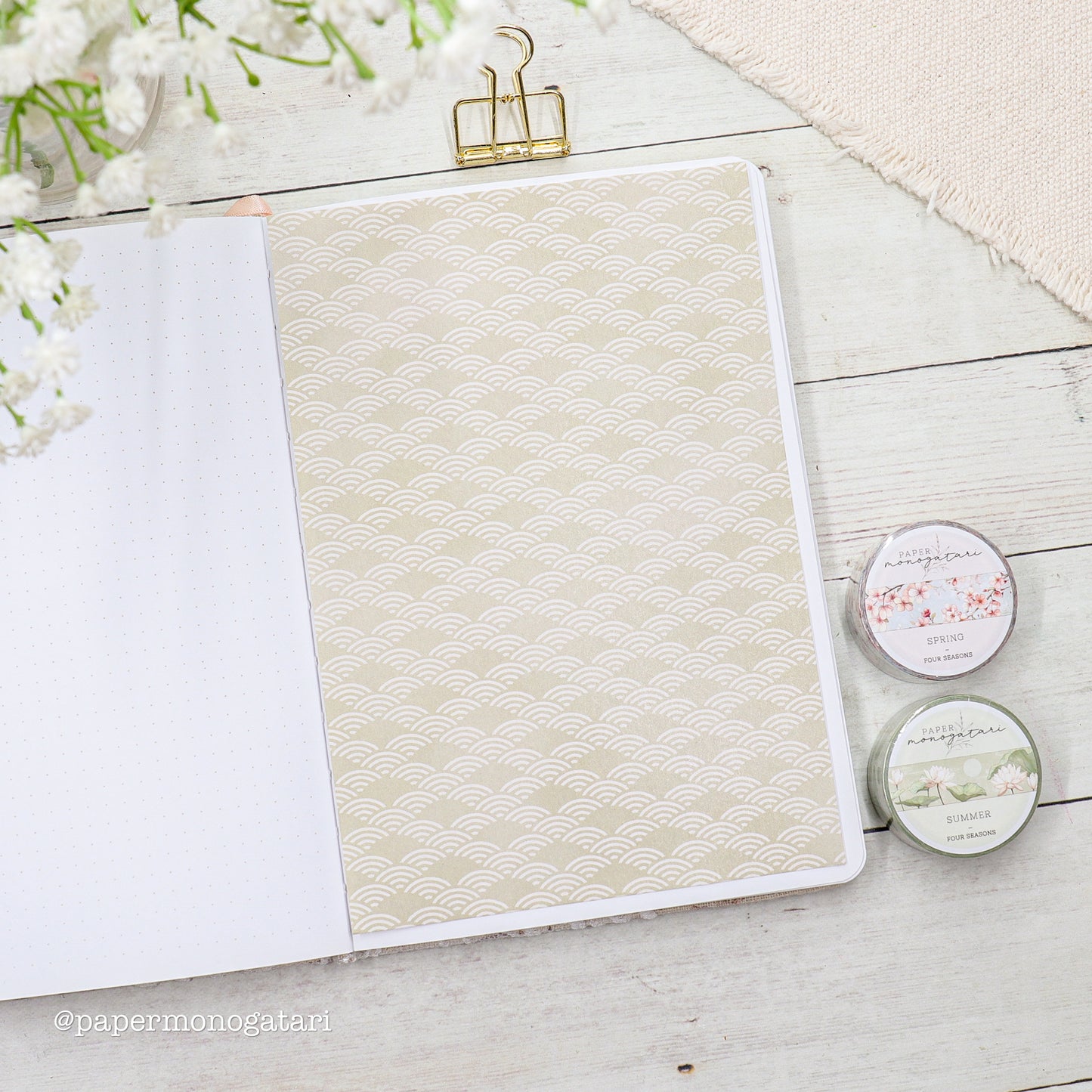 Four Seasons 8 Washi Paper Ephemera Set