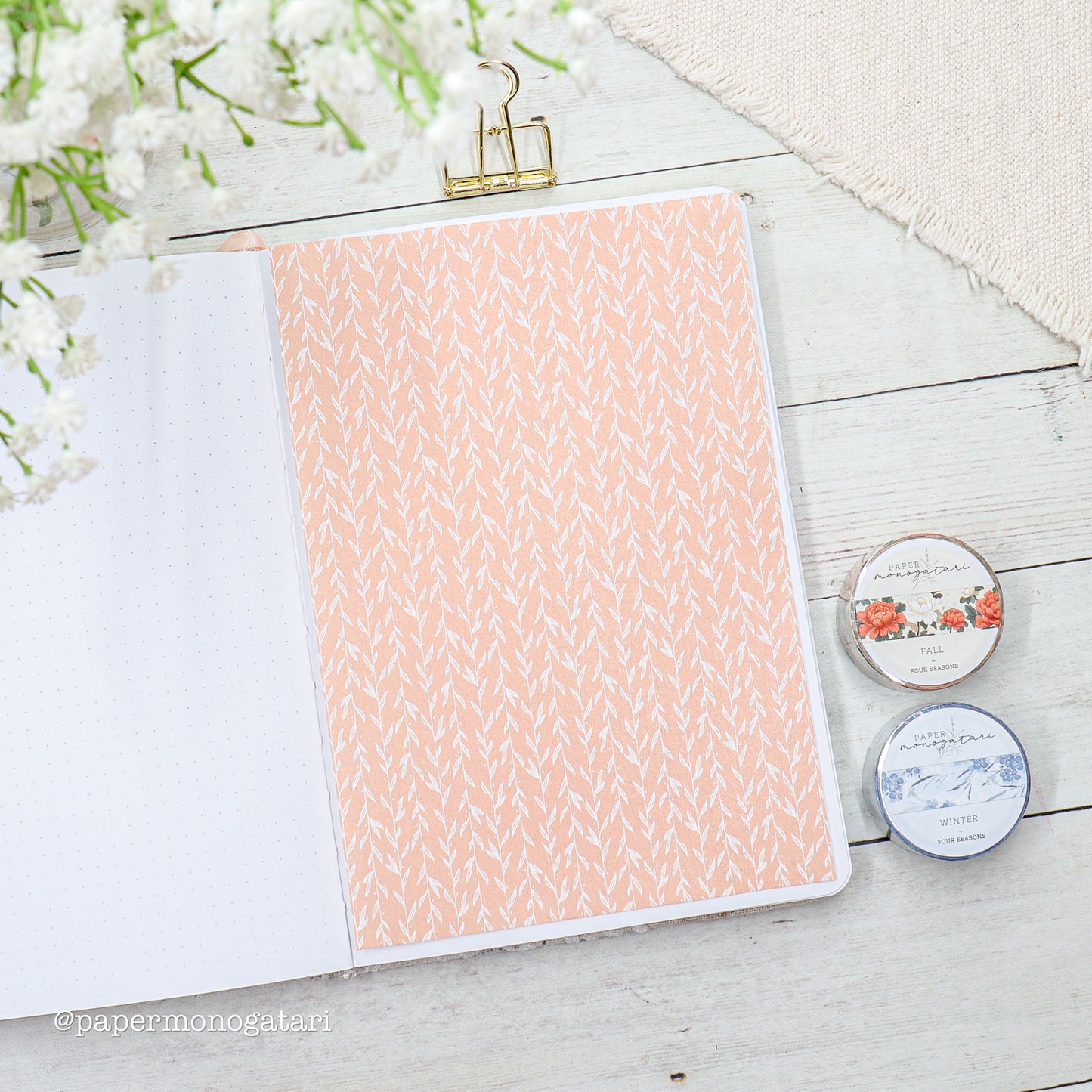 Four Seasons 8 Washi Paper Ephemera Set