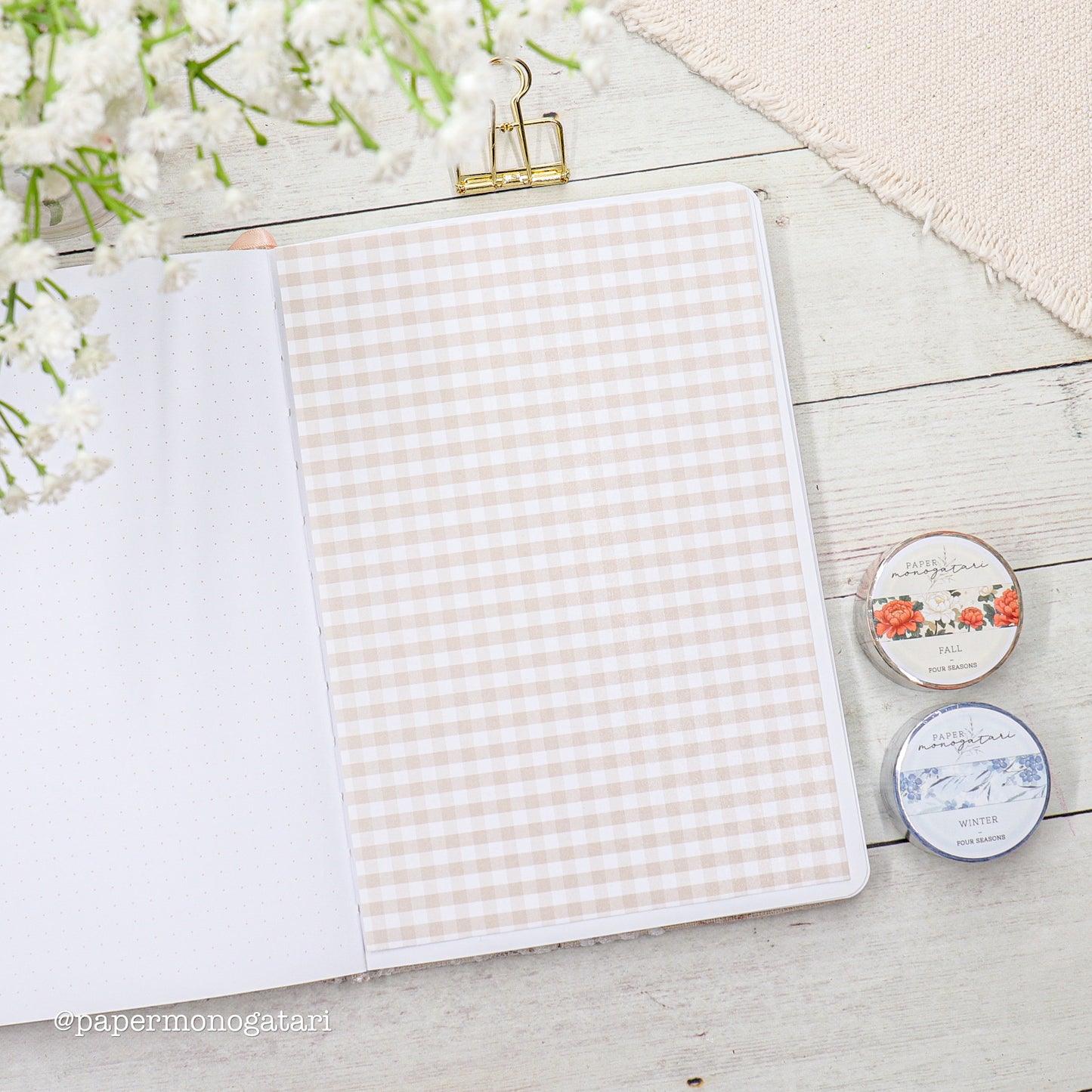 Four Seasons 8 Washi Paper Ephemera Set