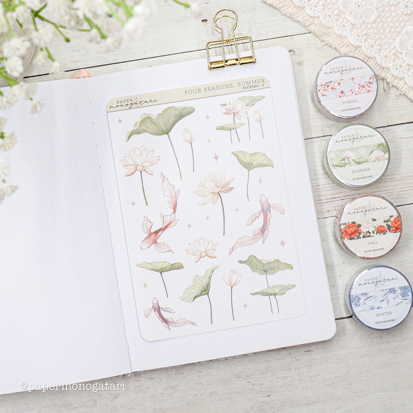 Four Seasons 4 Sticker Bundle